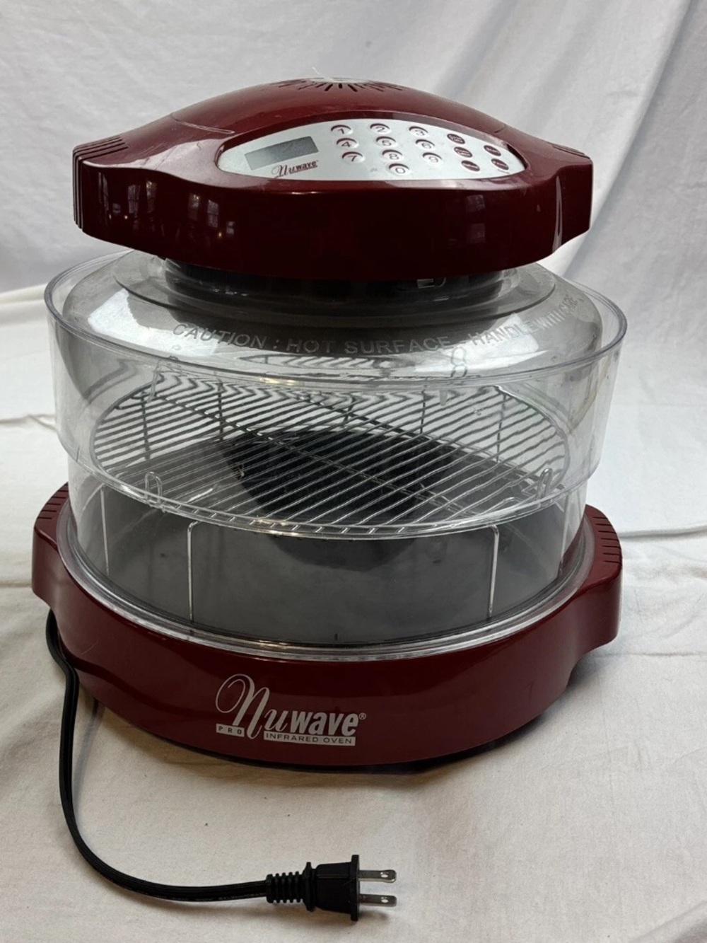 NuWave Pro Red Countertop Infrared Oven
